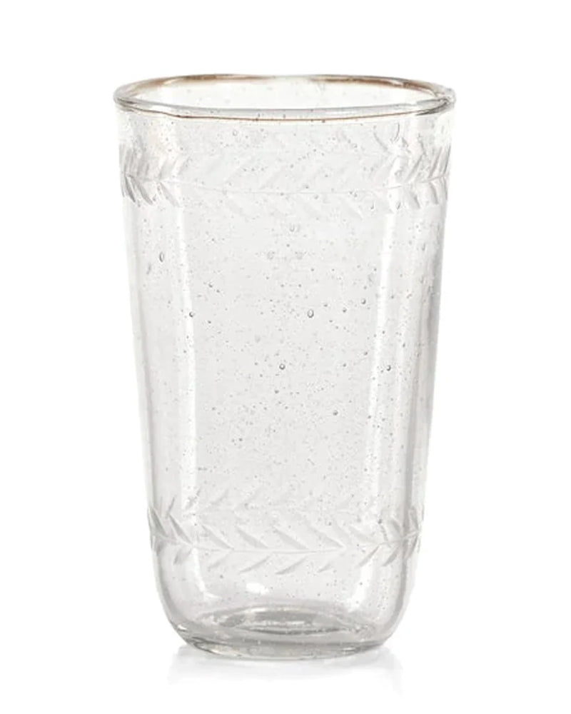 Tuscan Handmade Etched Glassware