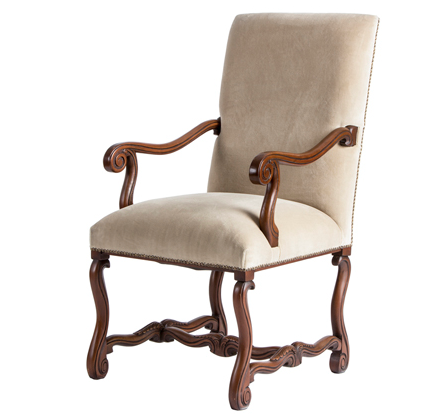 Conti Tan Arm Chair