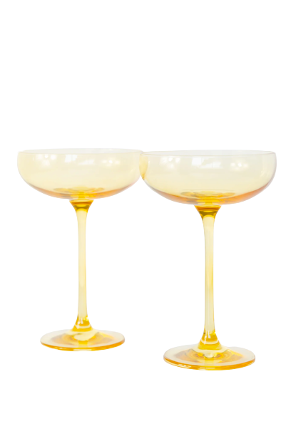 Estelle Champagne Coupe Glasses