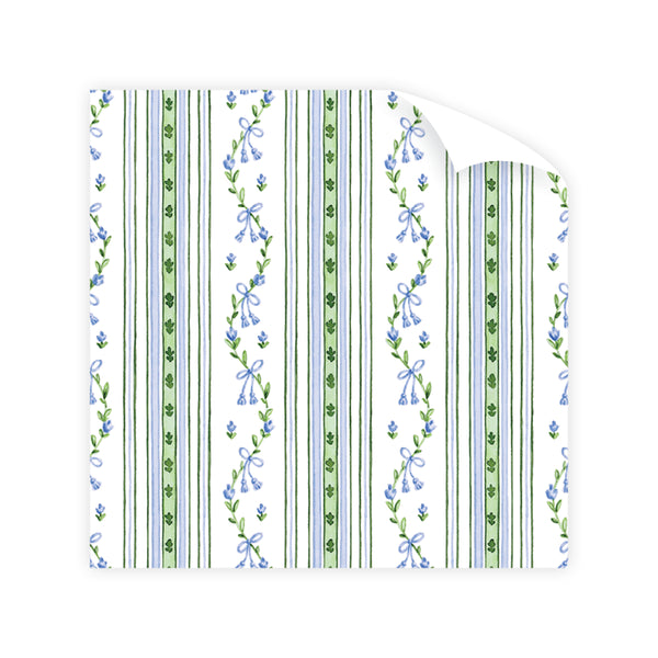Broderie Bleue - Wrapping Paper