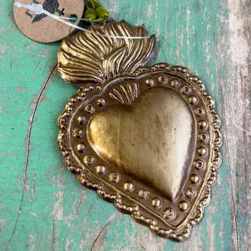 Religious Heart Ornaments