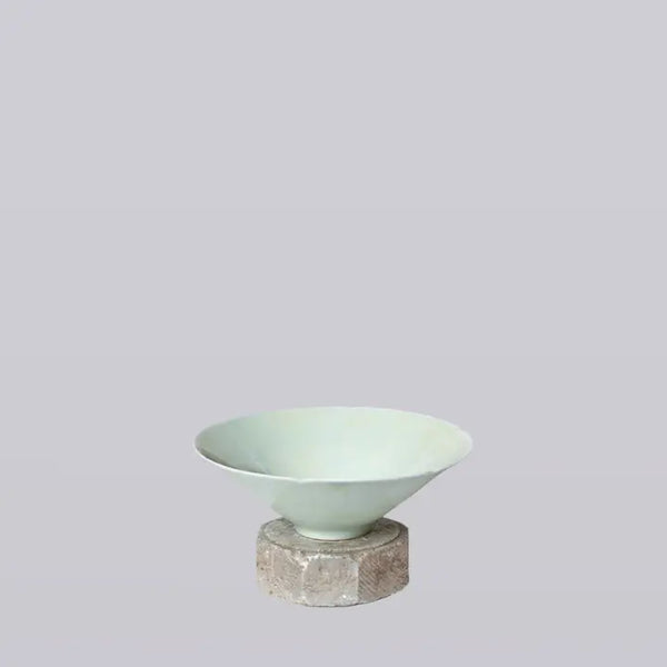 Celadon Porcelain Medium Conical Bowl