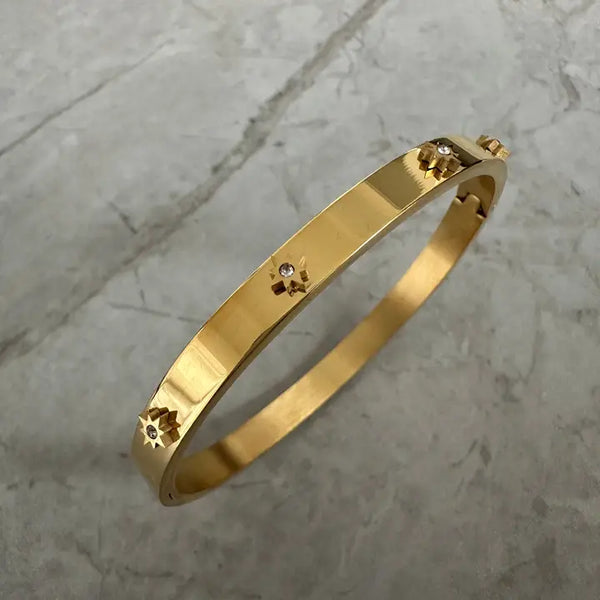 North Star Bangle Bracelet