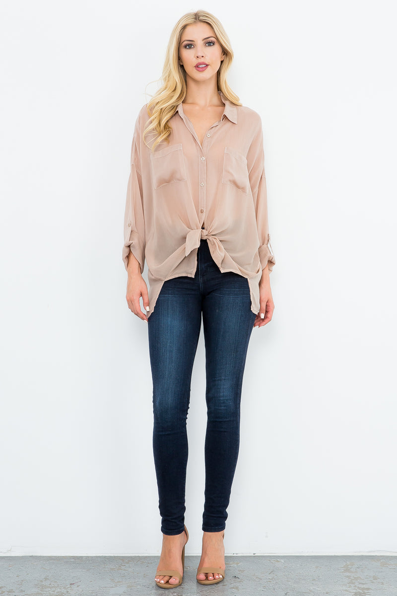 CARGO POCKET TOP