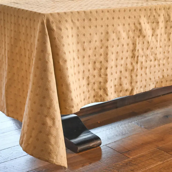 Umber Dobby Tablecloth