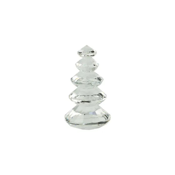 Solid Cut Glass Tiered Tree