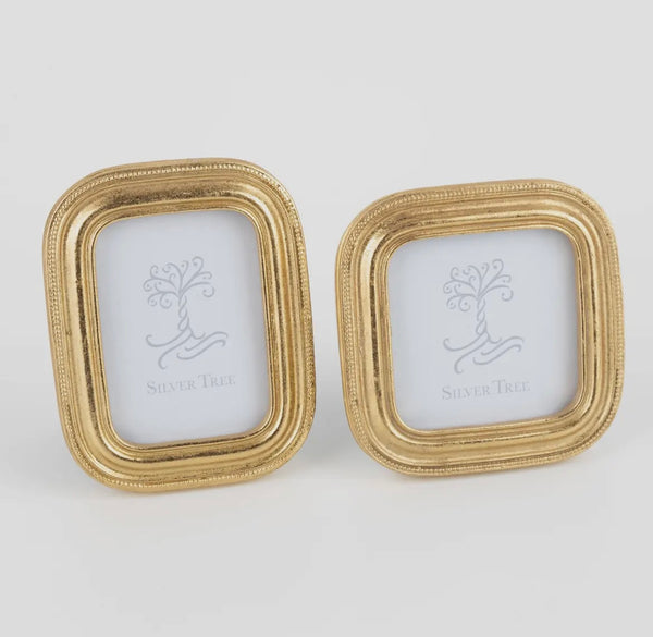 Mini Antique Gold Picture Frame