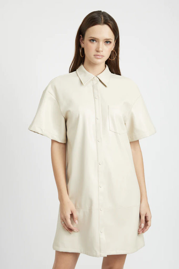 ORNETTE SHIRT DRESS