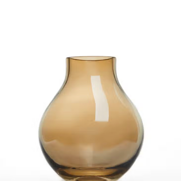 Glass Vase in Bulb Shape