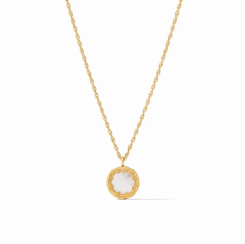 Trieste Coin Solitaire Necklace
