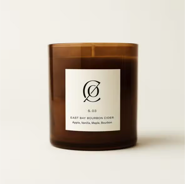 S. 03 East Bay Bourbon Cider Soy Candle | Seasonal