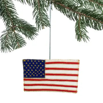 American Flag Ornament