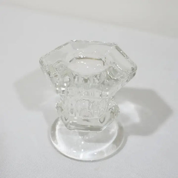 Glass Candlestick Holders Taper Candle Holders Tabletop