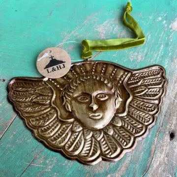 Brass Angel Ornament