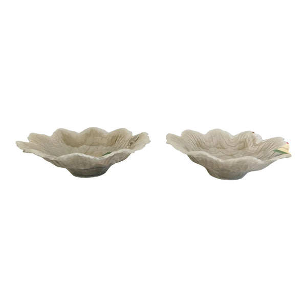 Tammaro Home Murano Glass Alabaster Bowls