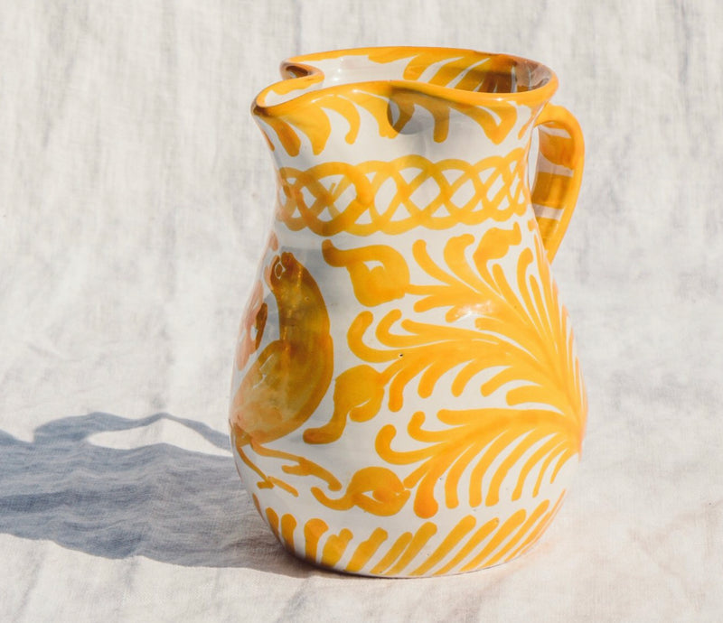 Small Pitcher with Traditional Designs