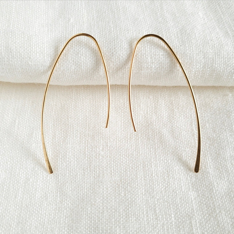 Gold Plated Minimalist Earring