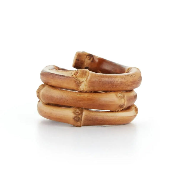 Bamboo Napkin Ring - Set of 2